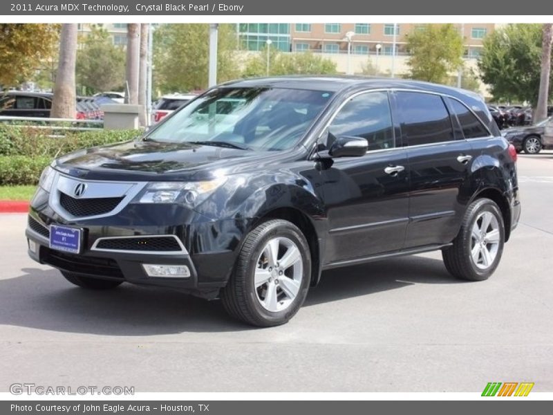 Crystal Black Pearl / Ebony 2011 Acura MDX Technology