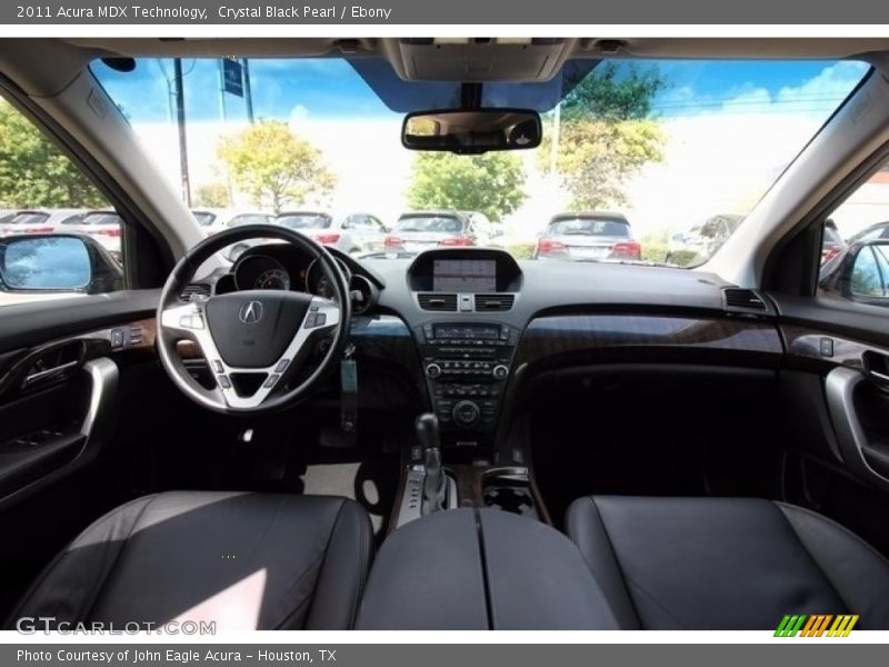 Crystal Black Pearl / Ebony 2011 Acura MDX Technology