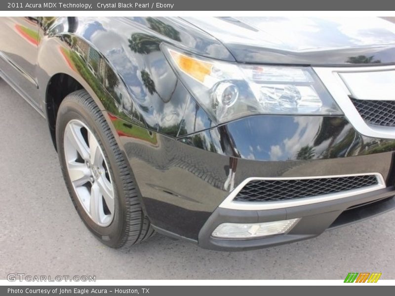 Crystal Black Pearl / Ebony 2011 Acura MDX Technology