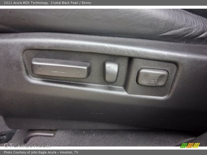 Crystal Black Pearl / Ebony 2011 Acura MDX Technology