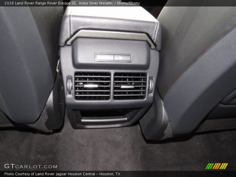 Indus Silver Metalllic / Ebony/Ebony 2016 Land Rover Range Rover Evoque SE