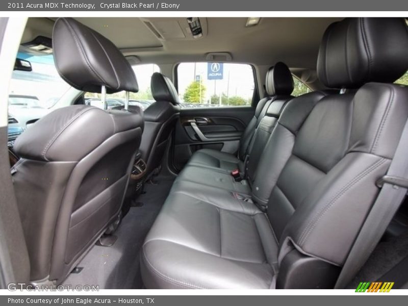 Crystal Black Pearl / Ebony 2011 Acura MDX Technology