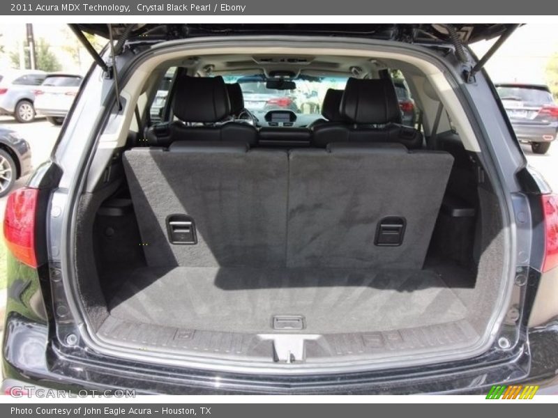 Crystal Black Pearl / Ebony 2011 Acura MDX Technology