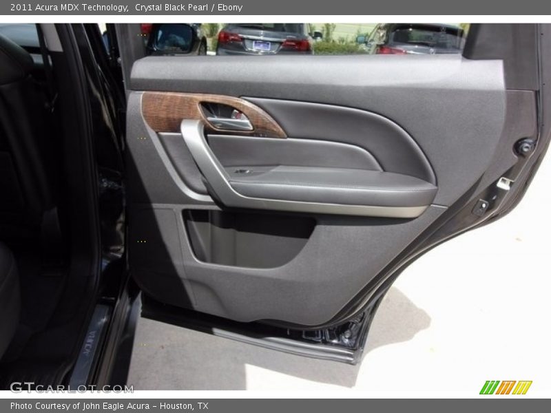 Crystal Black Pearl / Ebony 2011 Acura MDX Technology