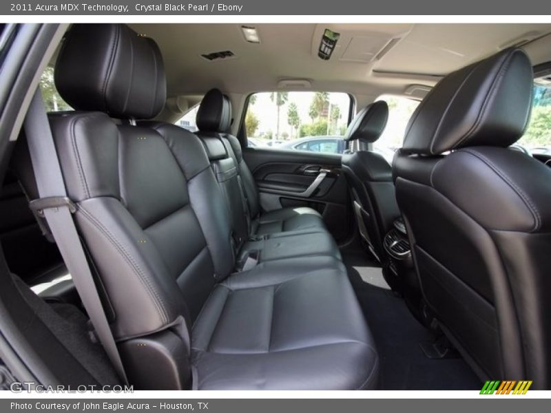 Crystal Black Pearl / Ebony 2011 Acura MDX Technology