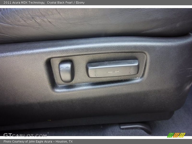 Crystal Black Pearl / Ebony 2011 Acura MDX Technology