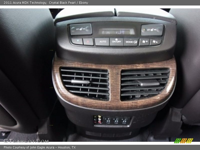 Crystal Black Pearl / Ebony 2011 Acura MDX Technology