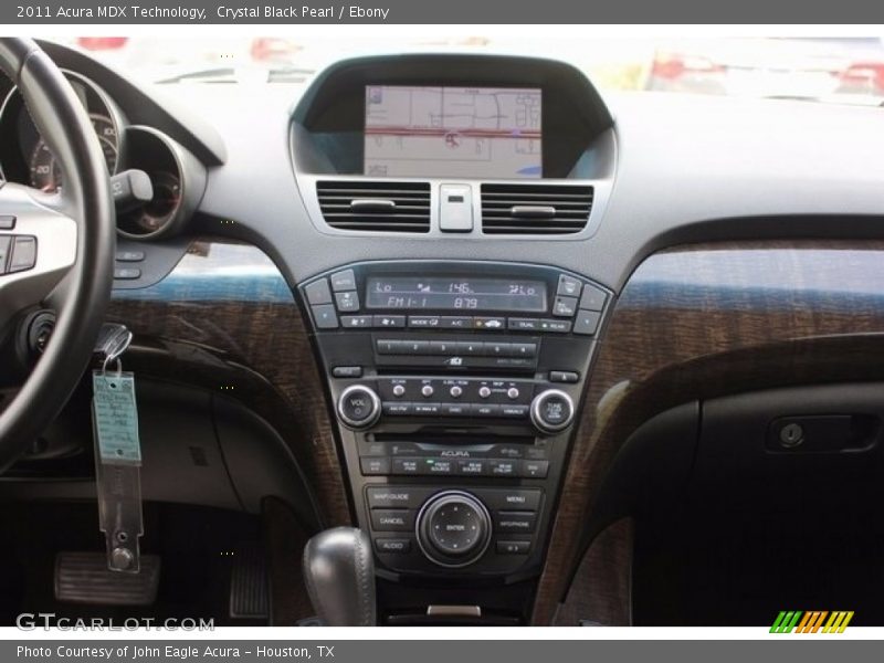 Crystal Black Pearl / Ebony 2011 Acura MDX Technology