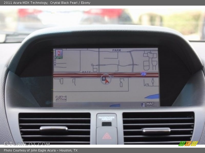 Crystal Black Pearl / Ebony 2011 Acura MDX Technology