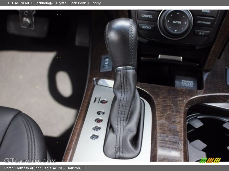 Crystal Black Pearl / Ebony 2011 Acura MDX Technology
