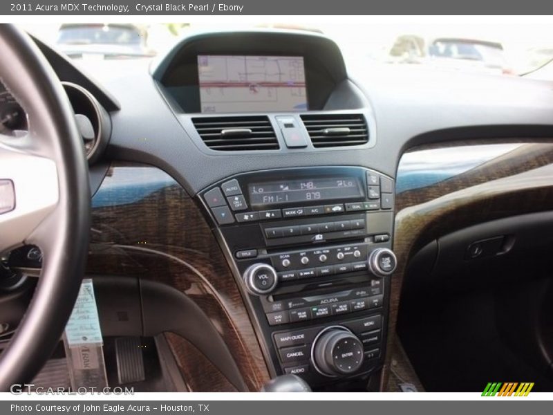 Crystal Black Pearl / Ebony 2011 Acura MDX Technology
