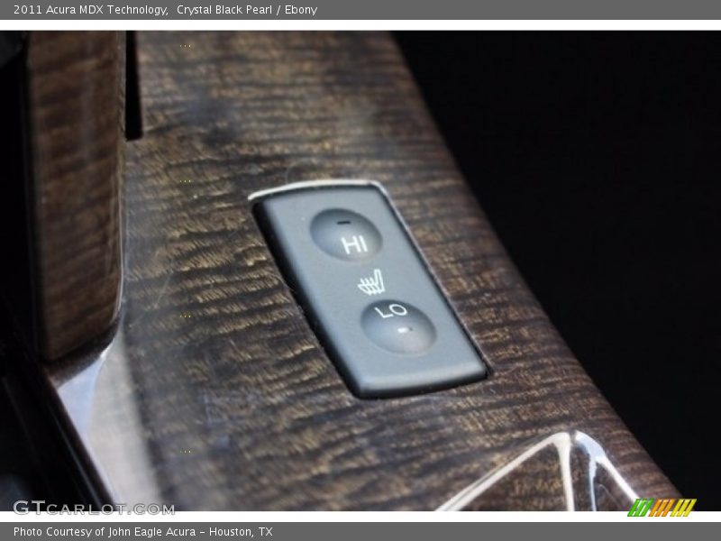 Crystal Black Pearl / Ebony 2011 Acura MDX Technology
