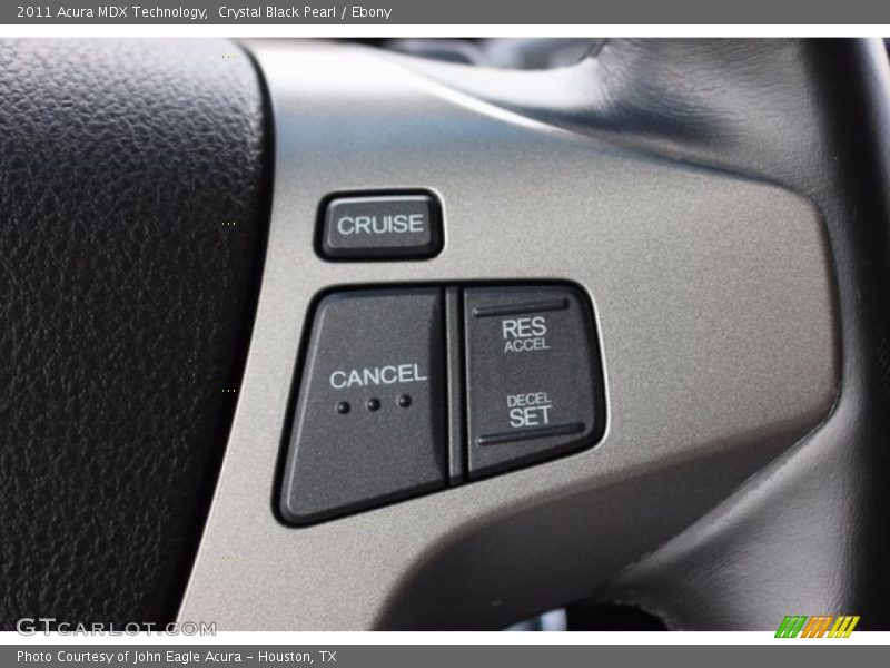 Crystal Black Pearl / Ebony 2011 Acura MDX Technology