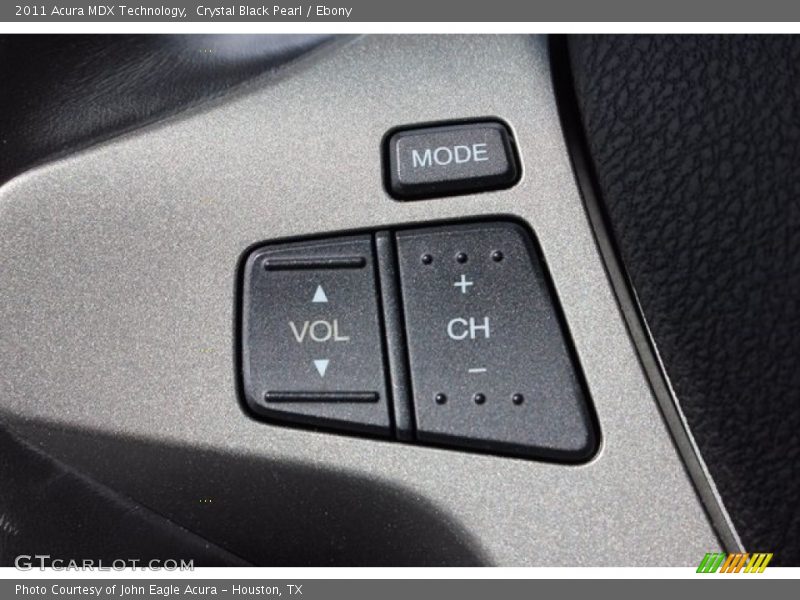 Crystal Black Pearl / Ebony 2011 Acura MDX Technology