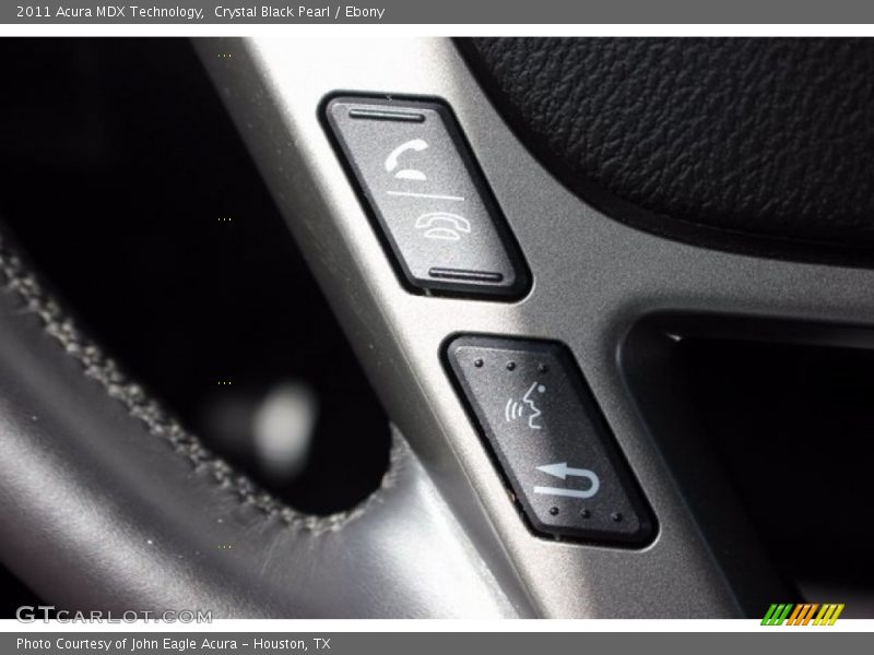 Crystal Black Pearl / Ebony 2011 Acura MDX Technology
