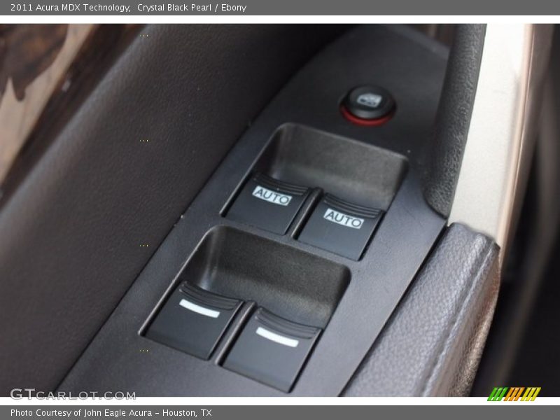 Crystal Black Pearl / Ebony 2011 Acura MDX Technology