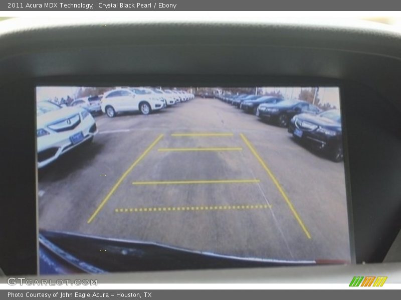 Crystal Black Pearl / Ebony 2011 Acura MDX Technology