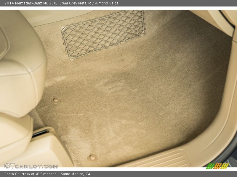 Steel Grey Metallic / Almond Beige 2014 Mercedes-Benz ML 350