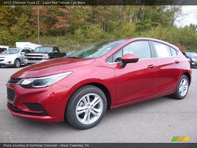 Cajun Red Tintcoat / Jet Black 2017 Chevrolet Cruze LT