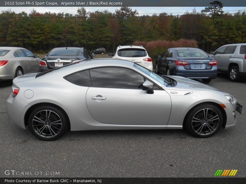 Argento Silver / Black/Red Accents 2013 Scion FR-S Sport Coupe