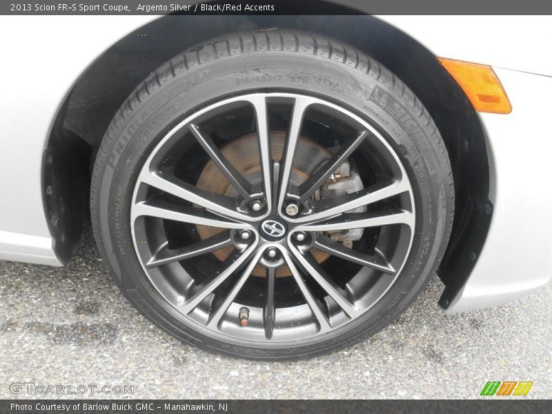 Argento Silver / Black/Red Accents 2013 Scion FR-S Sport Coupe