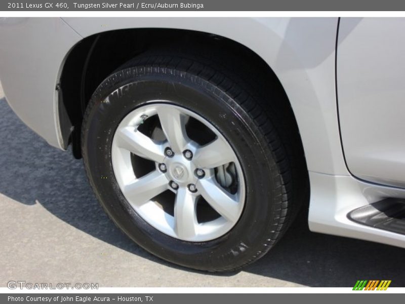 Tungsten Silver Pearl / Ecru/Auburn Bubinga 2011 Lexus GX 460