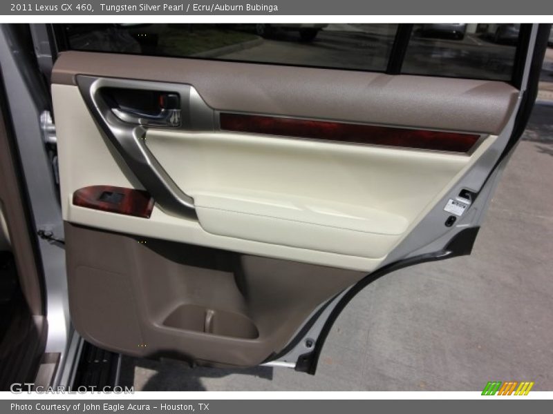 Tungsten Silver Pearl / Ecru/Auburn Bubinga 2011 Lexus GX 460