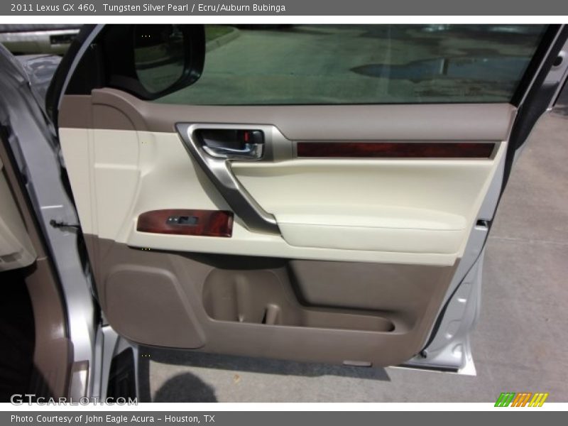 Tungsten Silver Pearl / Ecru/Auburn Bubinga 2011 Lexus GX 460