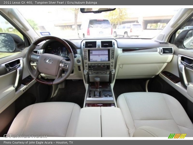 Tungsten Silver Pearl / Ecru/Auburn Bubinga 2011 Lexus GX 460