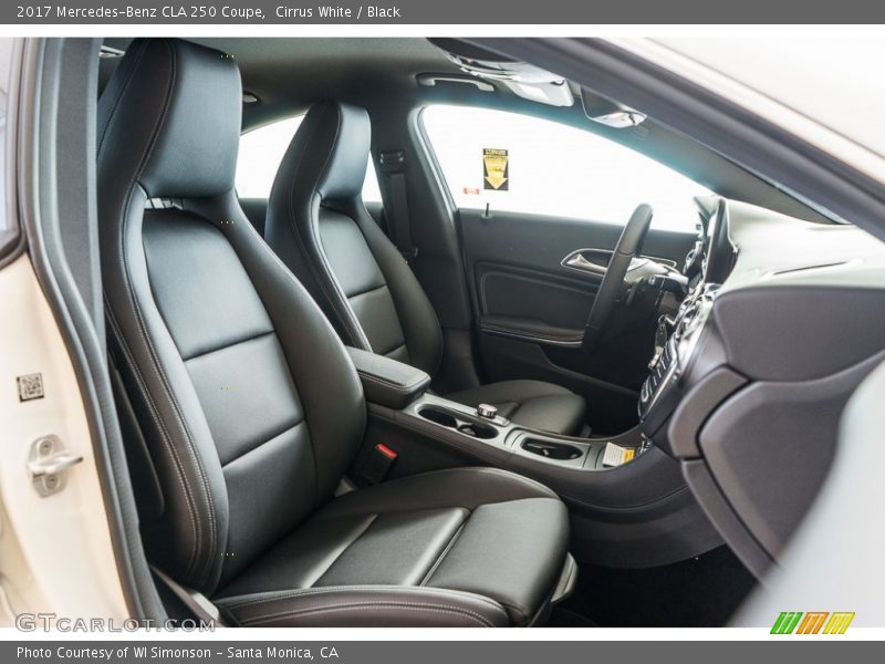 Cirrus White / Black 2017 Mercedes-Benz CLA 250 Coupe