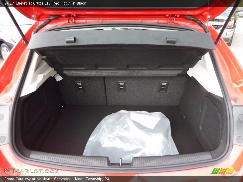 Red Hot / Jet Black 2017 Chevrolet Cruze LT