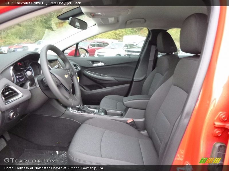 Red Hot / Jet Black 2017 Chevrolet Cruze LT