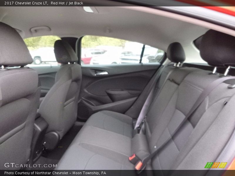 Red Hot / Jet Black 2017 Chevrolet Cruze LT