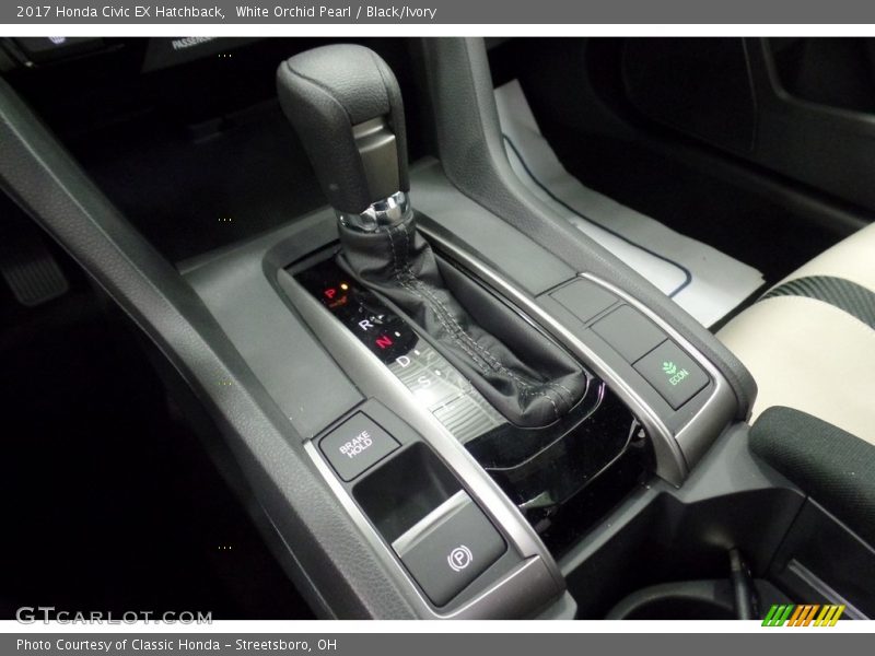  2017 Civic EX Hatchback CVT Automatic Shifter