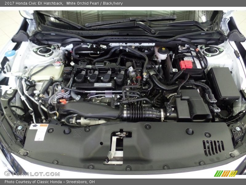  2017 Civic EX Hatchback Engine - 1.5 Liter Turbocharged DOHC 16-Valve 4 Cylinder