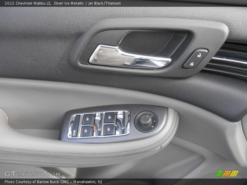 Silver Ice Metallic / Jet Black/Titanium 2013 Chevrolet Malibu LS