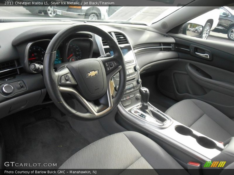 Silver Ice Metallic / Jet Black/Titanium 2013 Chevrolet Malibu LS