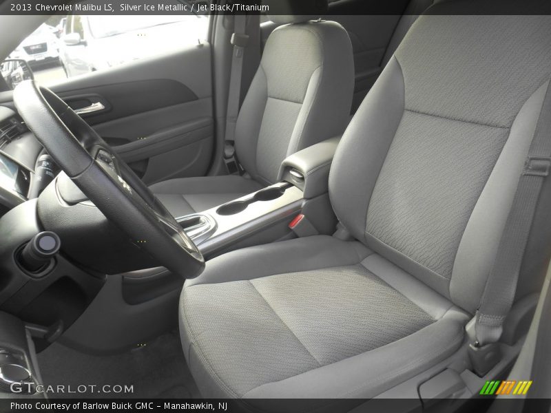 Silver Ice Metallic / Jet Black/Titanium 2013 Chevrolet Malibu LS