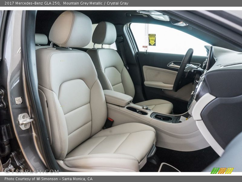 Mountain Grey Metallic / Crystal Gray 2017 Mercedes-Benz GLA 250