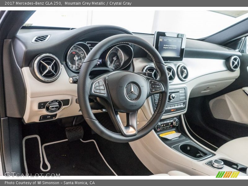 Mountain Grey Metallic / Crystal Gray 2017 Mercedes-Benz GLA 250