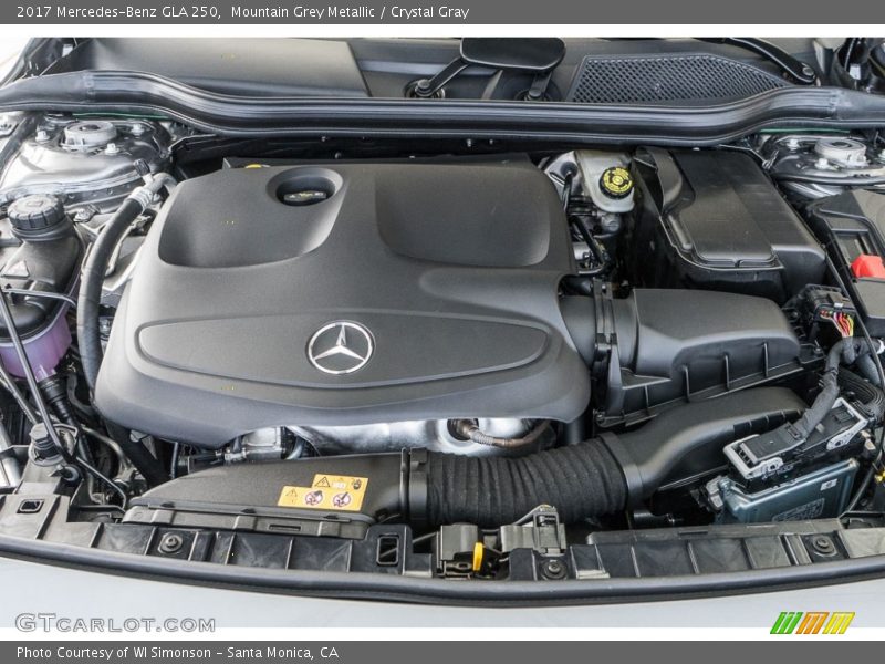 Mountain Grey Metallic / Crystal Gray 2017 Mercedes-Benz GLA 250