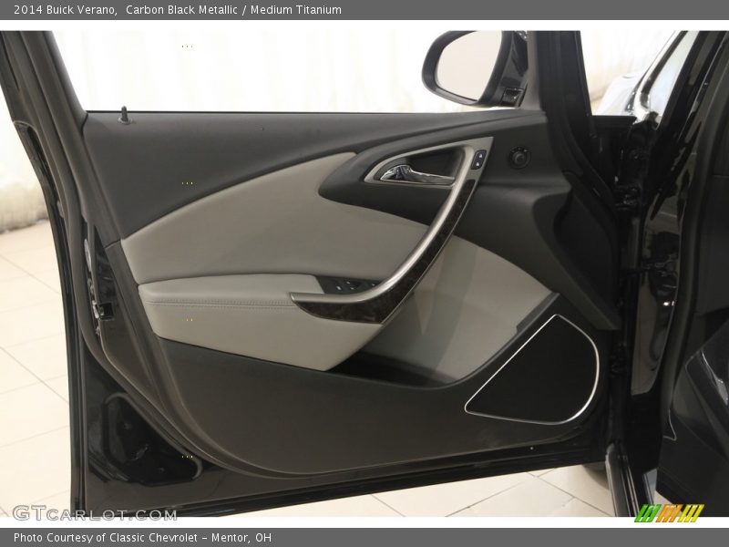 Carbon Black Metallic / Medium Titanium 2014 Buick Verano