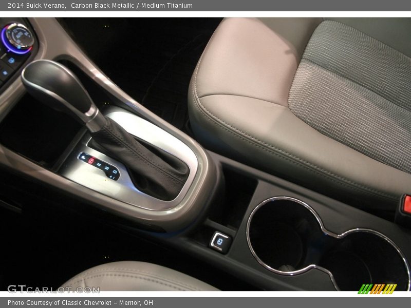 Carbon Black Metallic / Medium Titanium 2014 Buick Verano