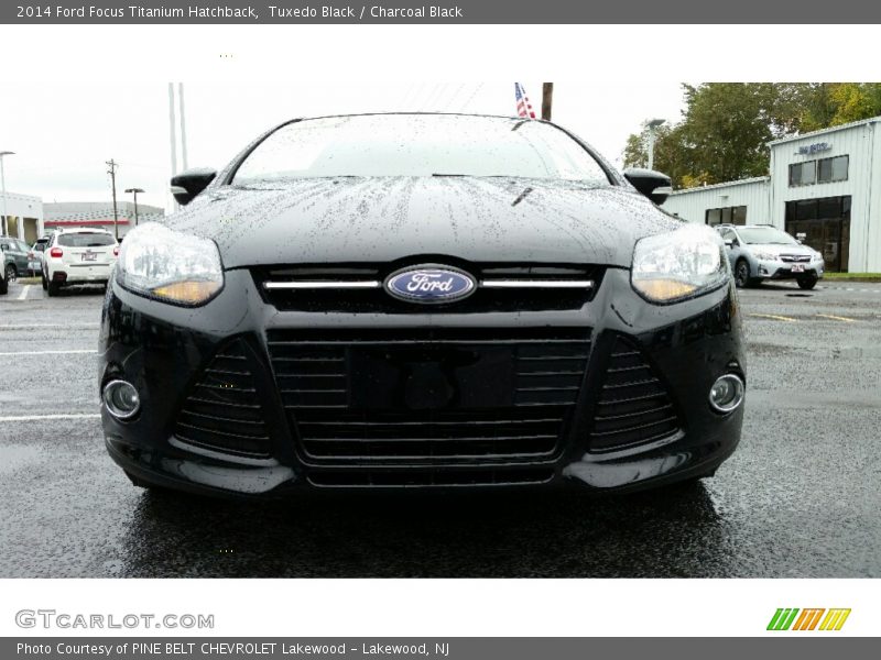 Tuxedo Black / Charcoal Black 2014 Ford Focus Titanium Hatchback