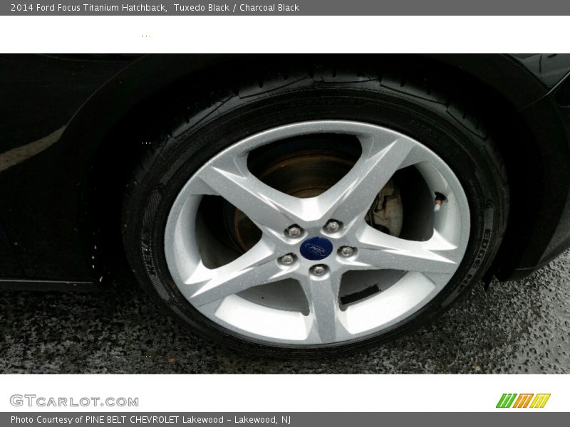 Tuxedo Black / Charcoal Black 2014 Ford Focus Titanium Hatchback