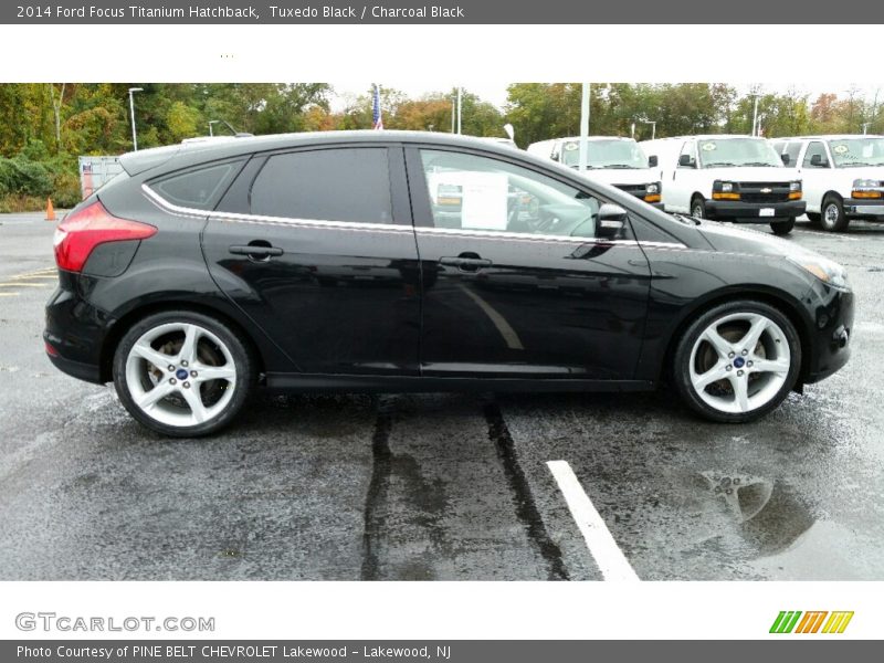 Tuxedo Black / Charcoal Black 2014 Ford Focus Titanium Hatchback