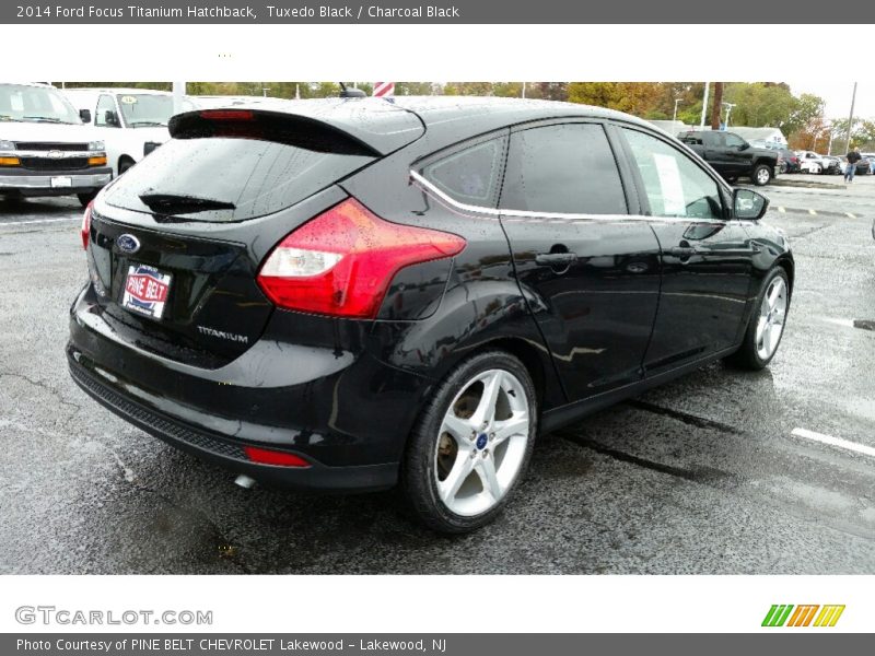 Tuxedo Black / Charcoal Black 2014 Ford Focus Titanium Hatchback