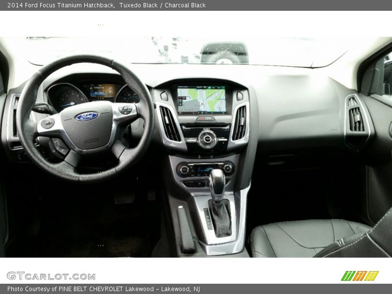Tuxedo Black / Charcoal Black 2014 Ford Focus Titanium Hatchback