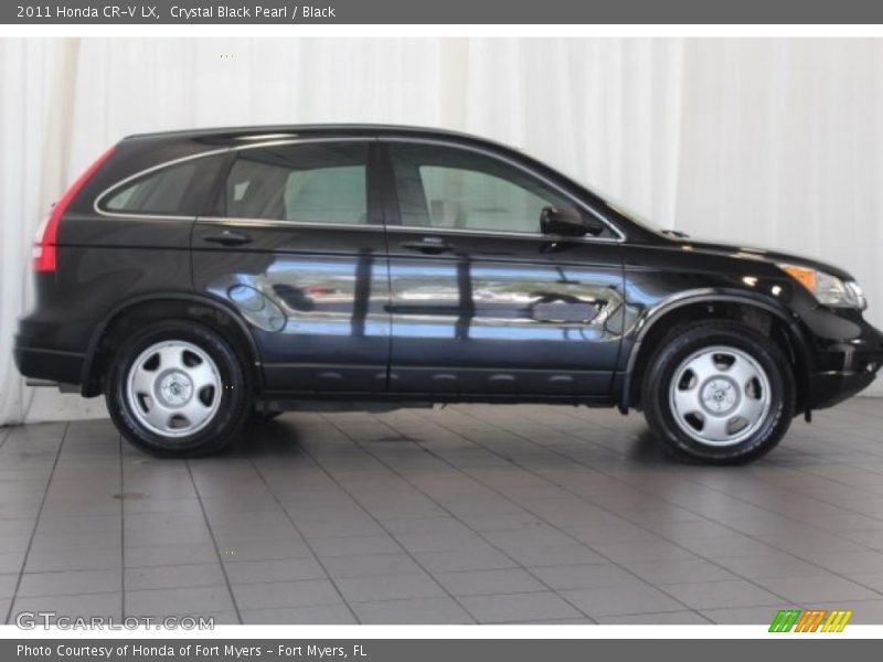 Crystal Black Pearl / Black 2011 Honda CR-V LX