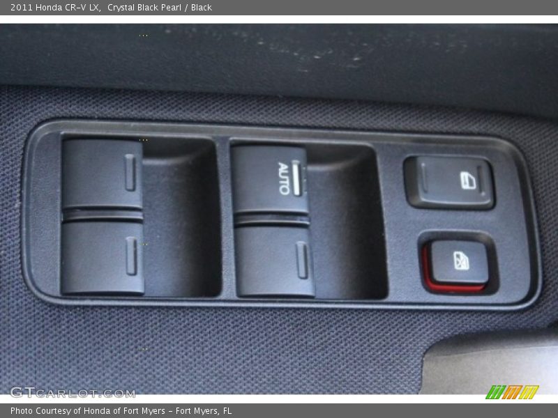 Crystal Black Pearl / Black 2011 Honda CR-V LX